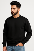 Fuddu Fashion Black Premium Sweatshirt – Everyday Streetwear Essential